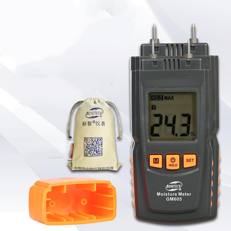 GM605 Pin type wood moisture meter