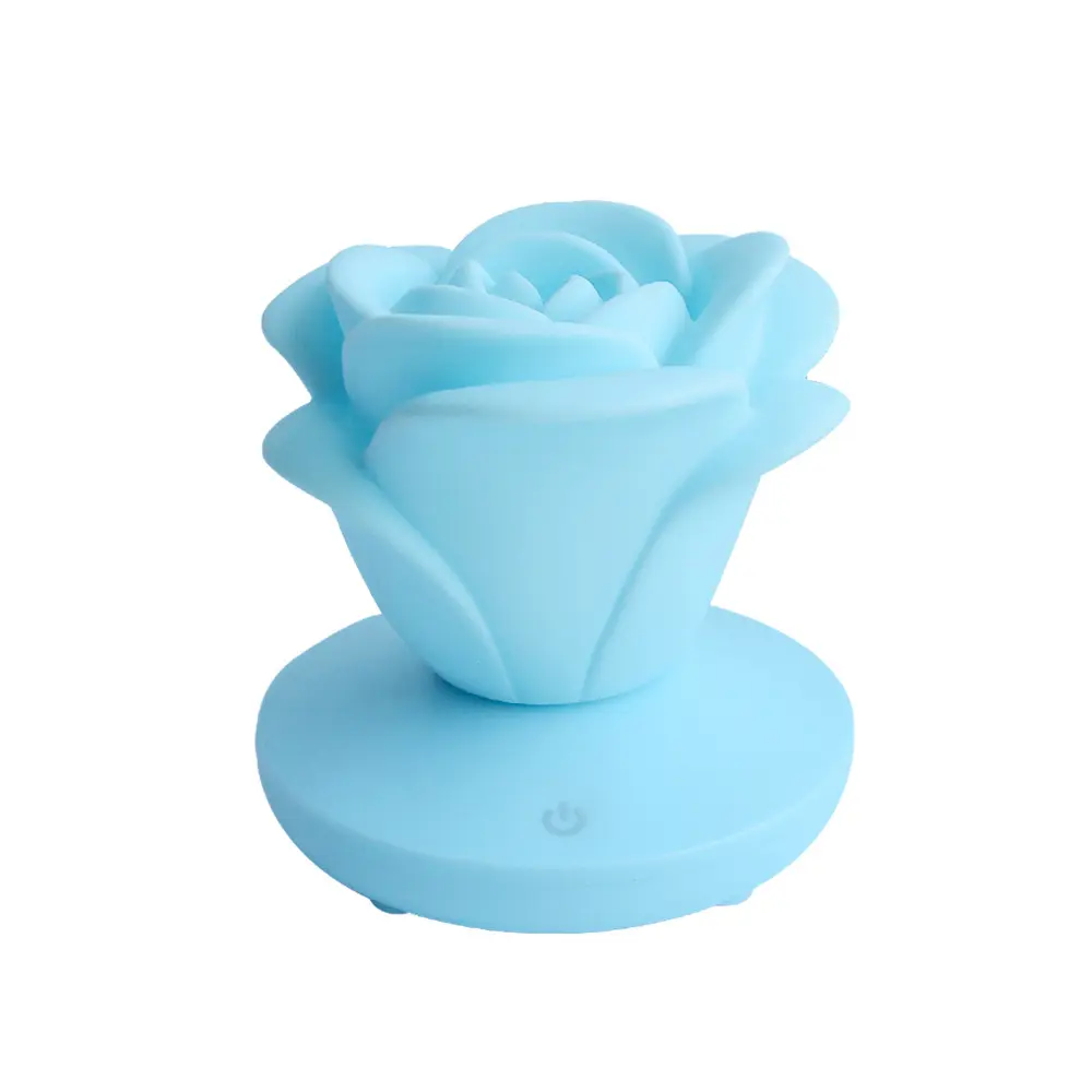 4 Colors Romantic Rose-shape Three Lighting Level
