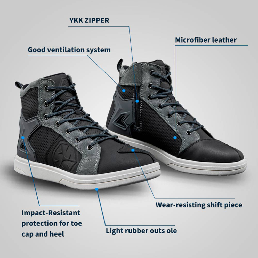 Motorcycle riding boots