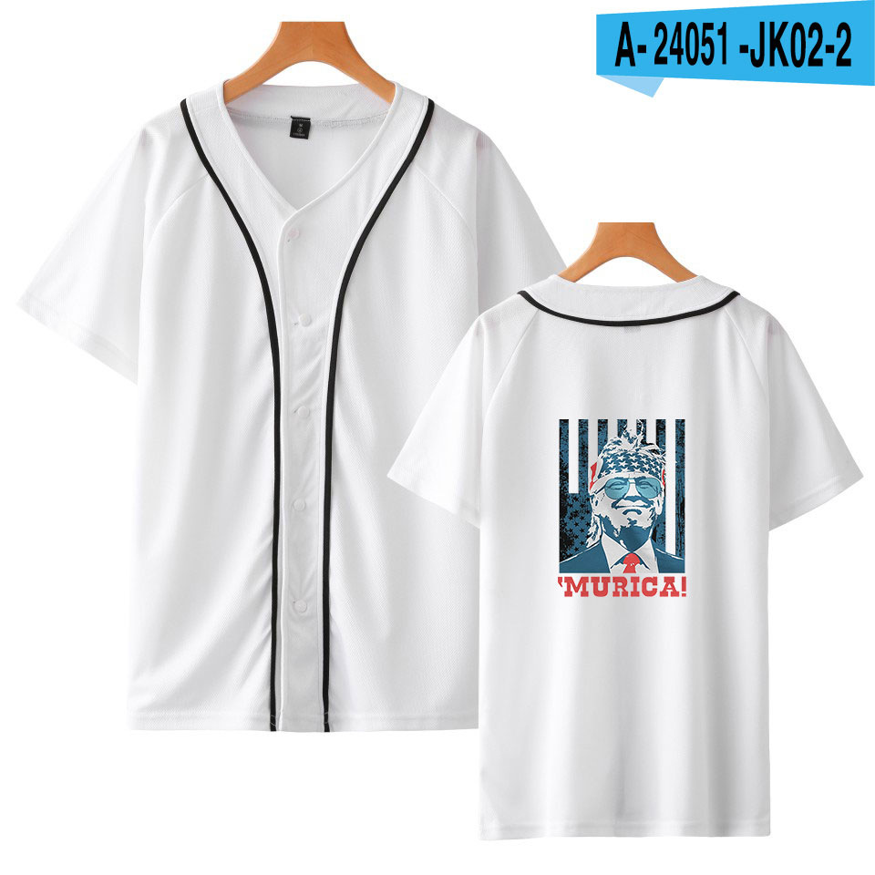 U.S. President Trump baseball uniform