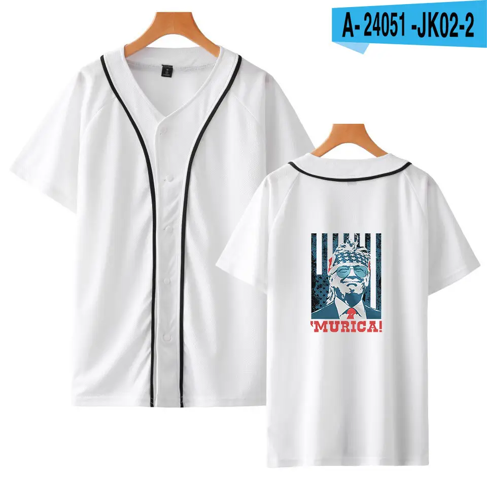U.S. President Trump baseball uniform