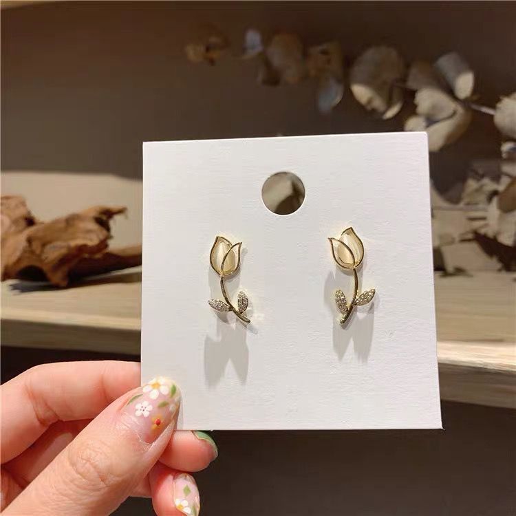 Girly daisy flower gentle earrings