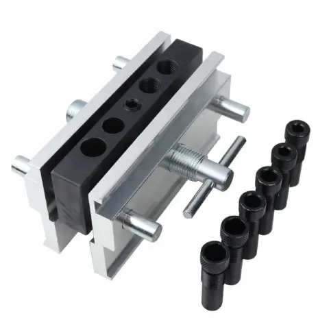 Round Wooden Tenon Punching Locator