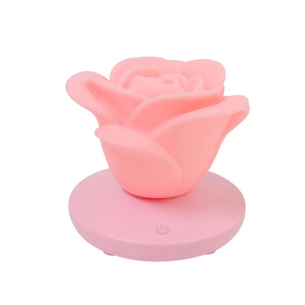 4 Colors Romantic Rose-shape Three Lighting Level