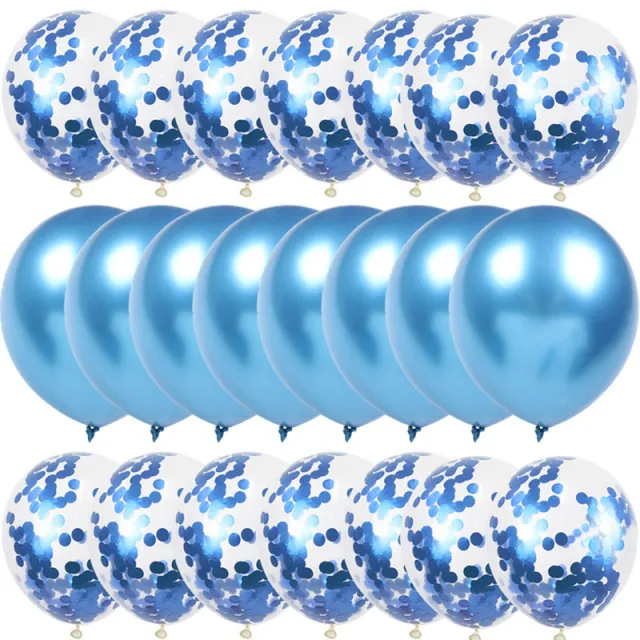 Sequined metal balloon Blue - Shop at LoveMi