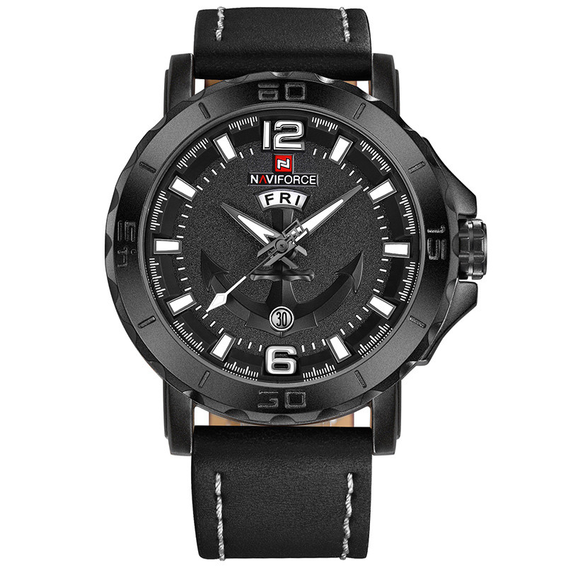 Day belt quartz watch