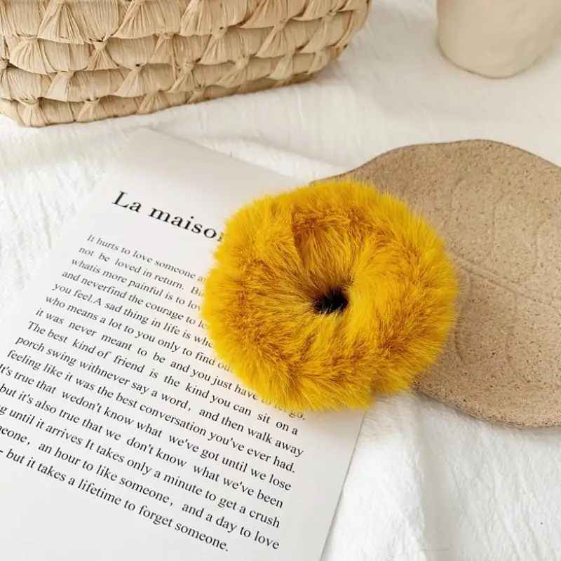 Rabbit Hair Donut Rope Mink