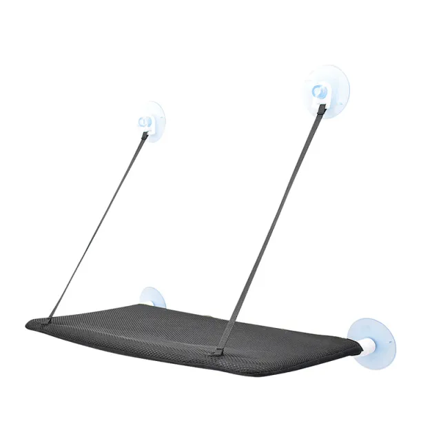 Suction cup pet hanging bed Black - Shop at LoveMi