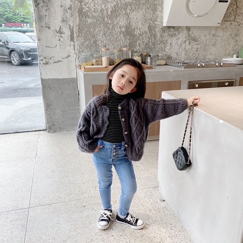 Korean cardigan boys and girls' foreign style jacket