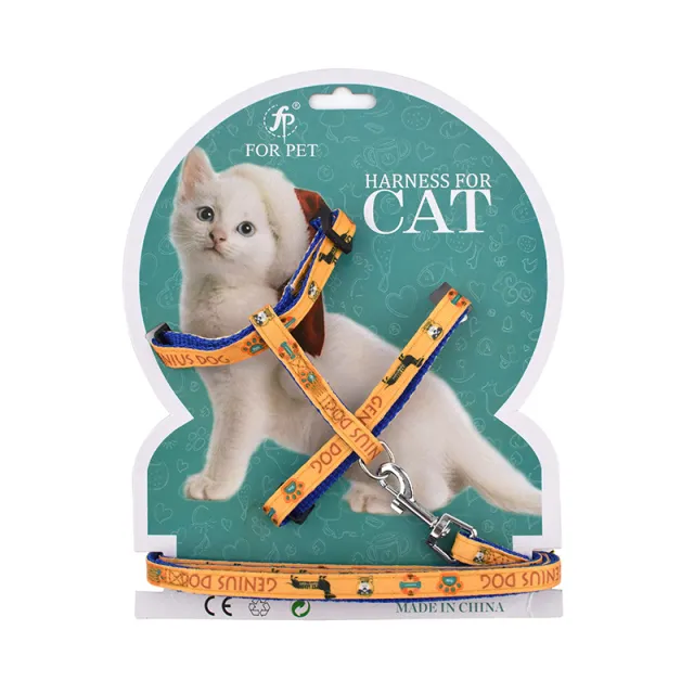 Cartoon print pet racer back and chest strap 2 Style - Shop at LoveMi