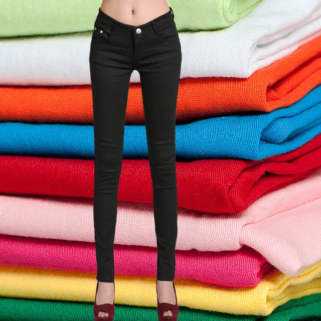 Candy Color Pencil Pants Black - Shop at LoveMi