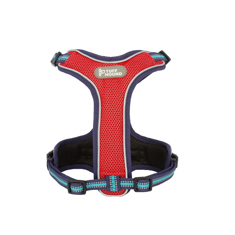Dog's chest strap traction rope dog chain - Red