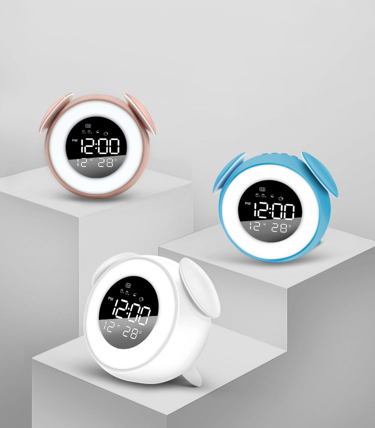 LED alarm clock ambient light