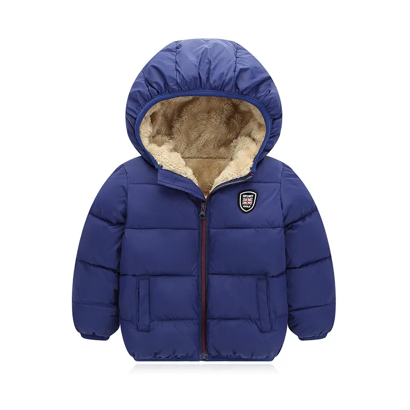 Children's Hooded and Down Padded Jacket