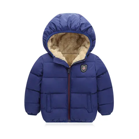 Children's Hooded and Down Padded Jacket