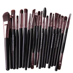 MAANGE 20 eye makeup brushes - Coffee - View 1