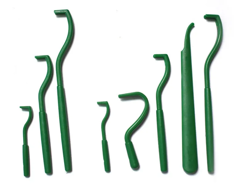 Pets in addition to scorpion clips to catch flea clips - Dark Green3Pcs