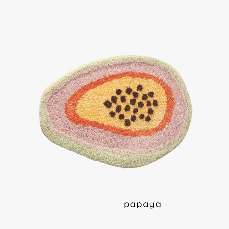 Papaya bathroom mat - Papaya