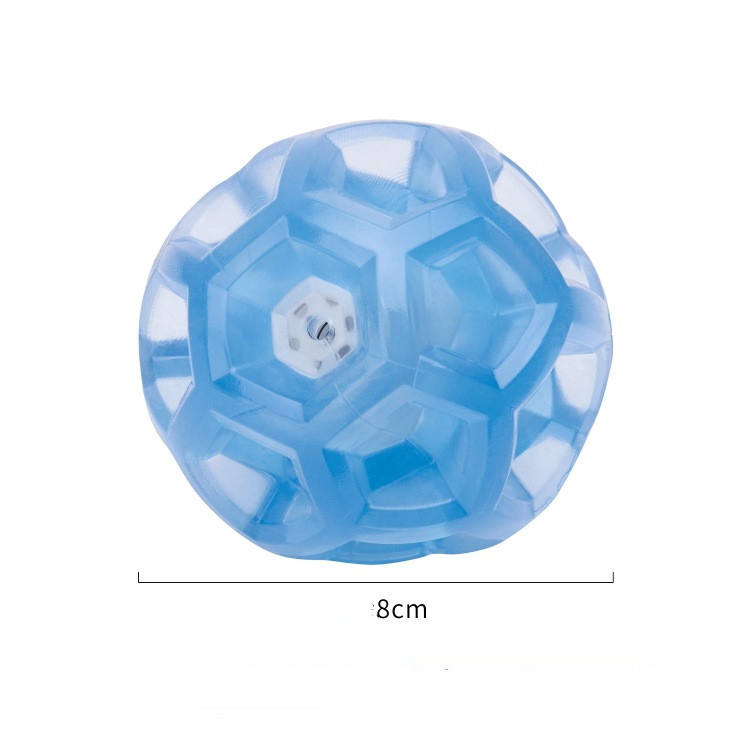 Multi faceted sounding ball pet toy Blue - Shop at LoveMi
