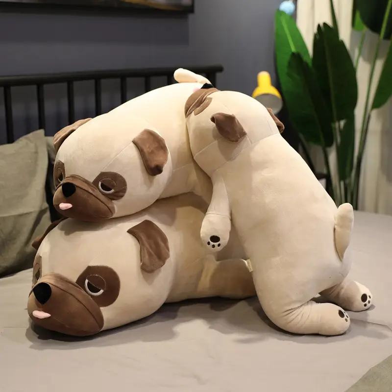 Pug dog pug pillow
