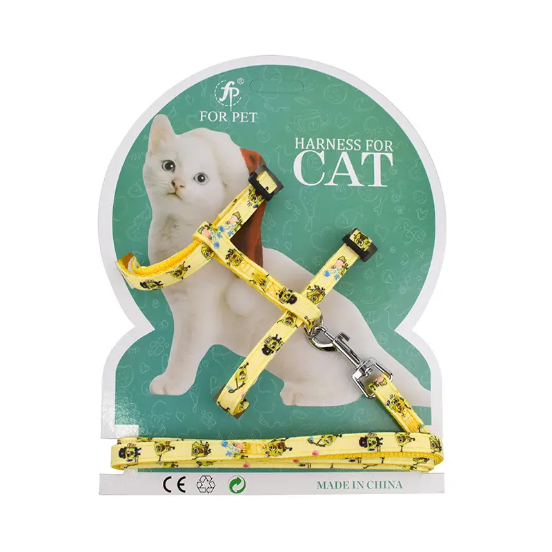 Cartoon print pet racer back and chest