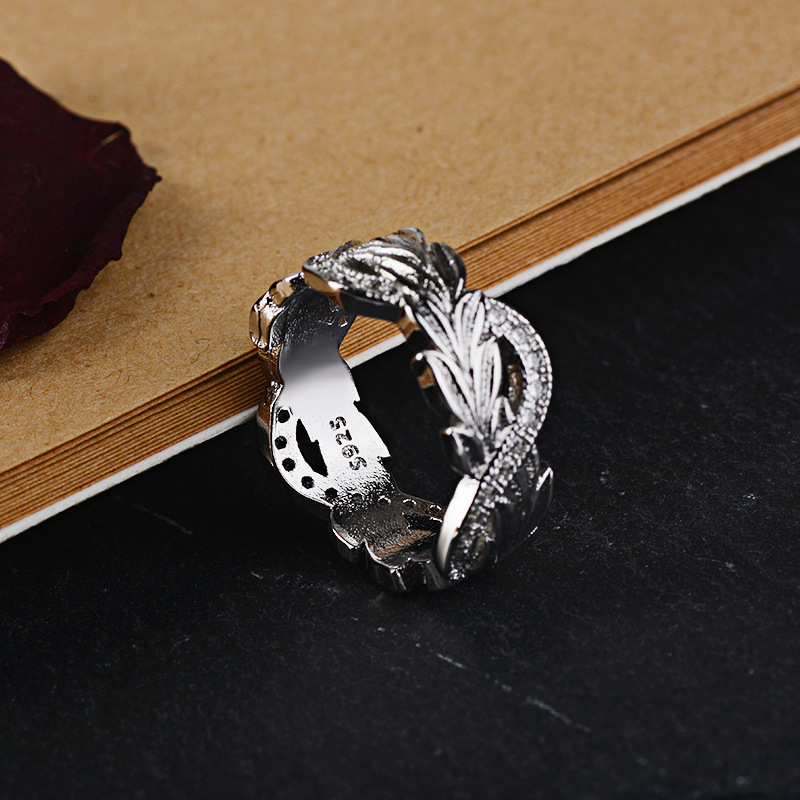 Ear of rice flower vine ring