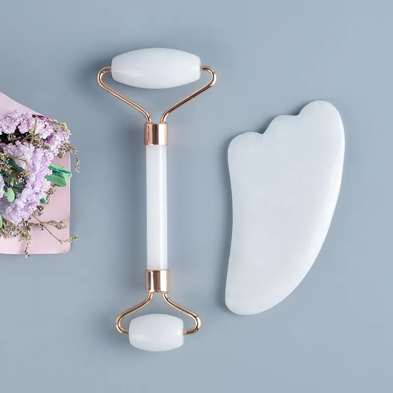 Natural Jade Roller Set