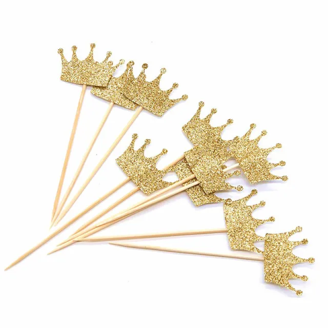 Crown cake inserts Gold - Shop at LoveMi
