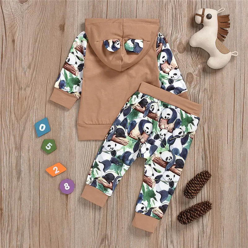 Two-piece animal print set