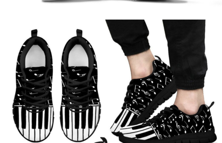 Title 3, Musical print sneakers