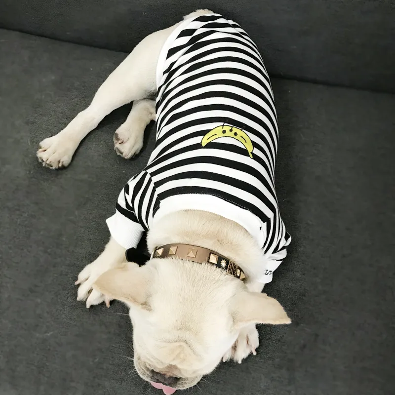 Adult pet striped parent-child outfit - Black