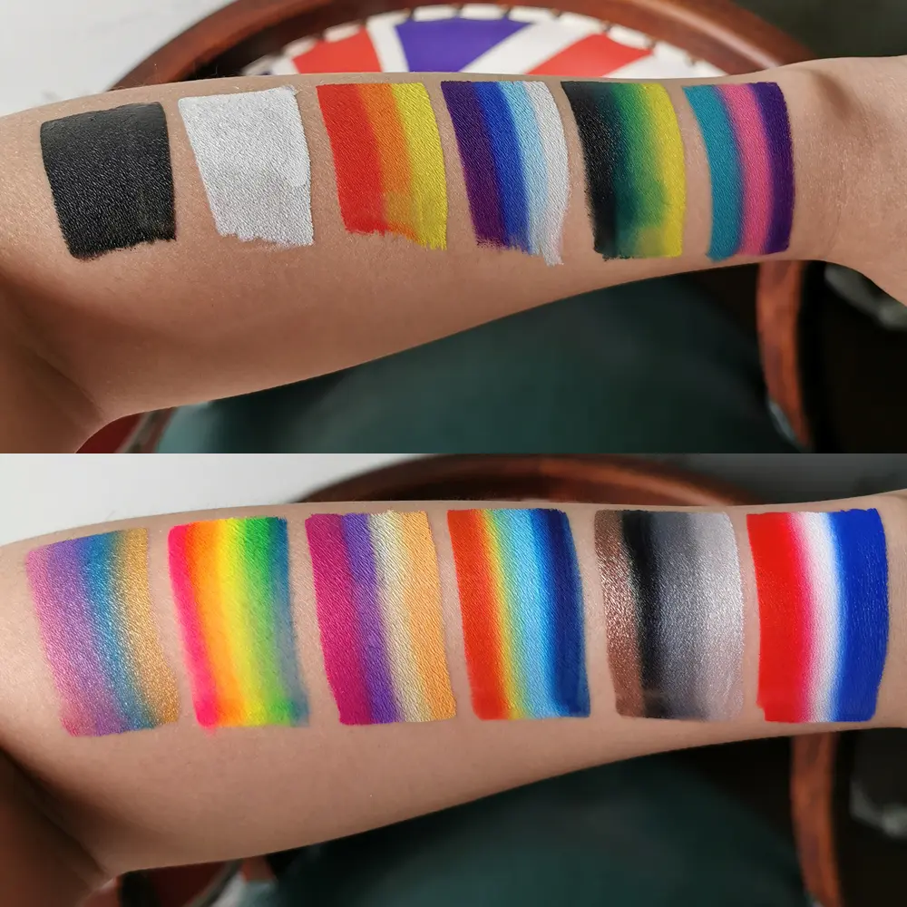 Human body painting paint