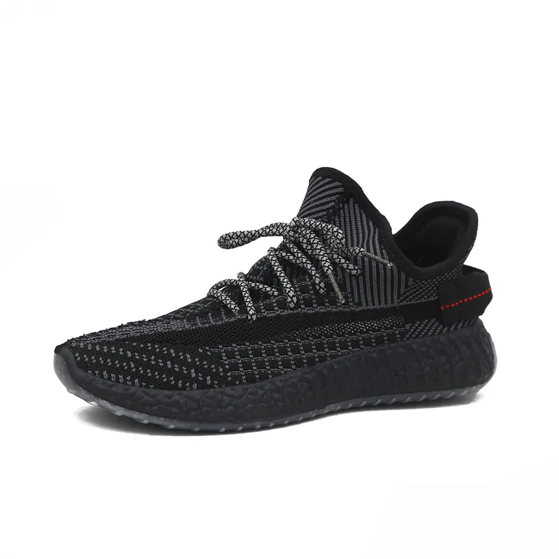 Breathable mesh daddy shoes women sneakers - Black