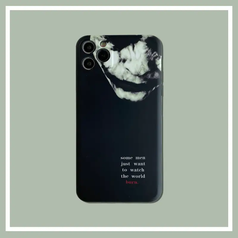 Clown frosted phone case