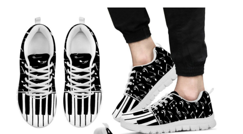 Title 4, Musical print sneakers