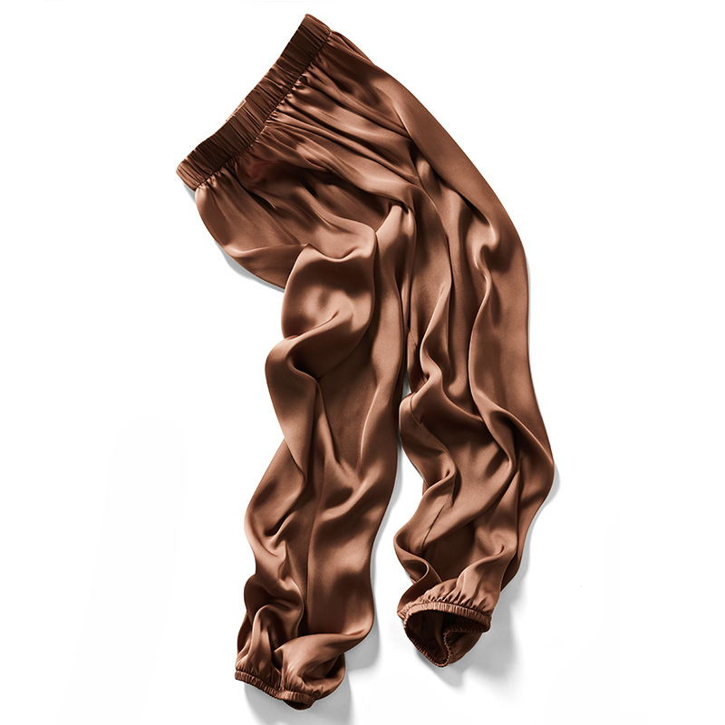 Casual wild net red trousers Coffee - Shop at LoveMi