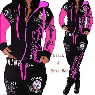 Hooded sweater suit