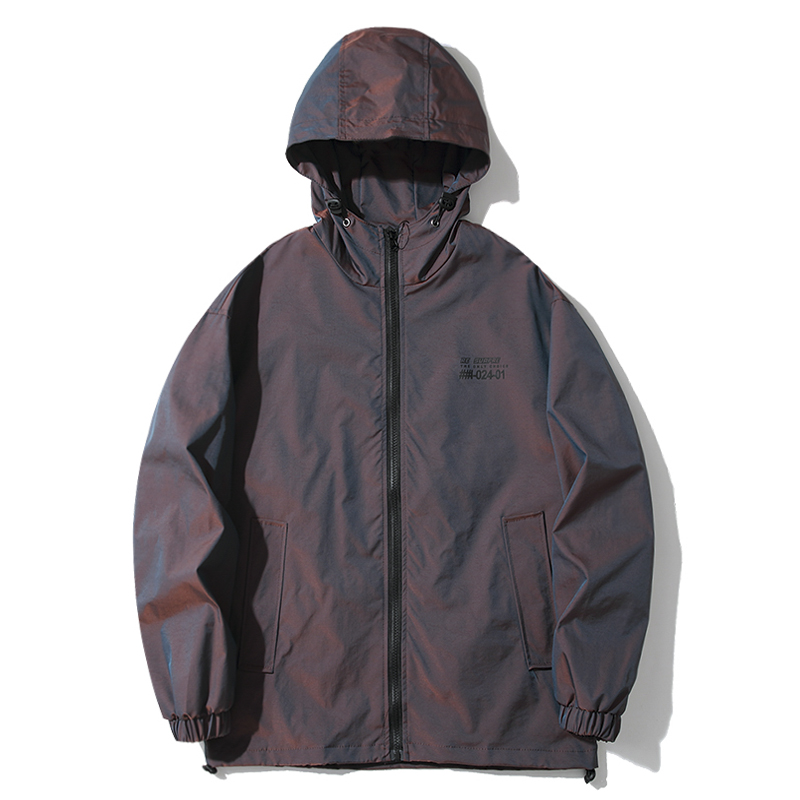 Gradient sport hooded coat