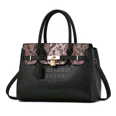 Large capacity handbag shoulder - Pink - View 1