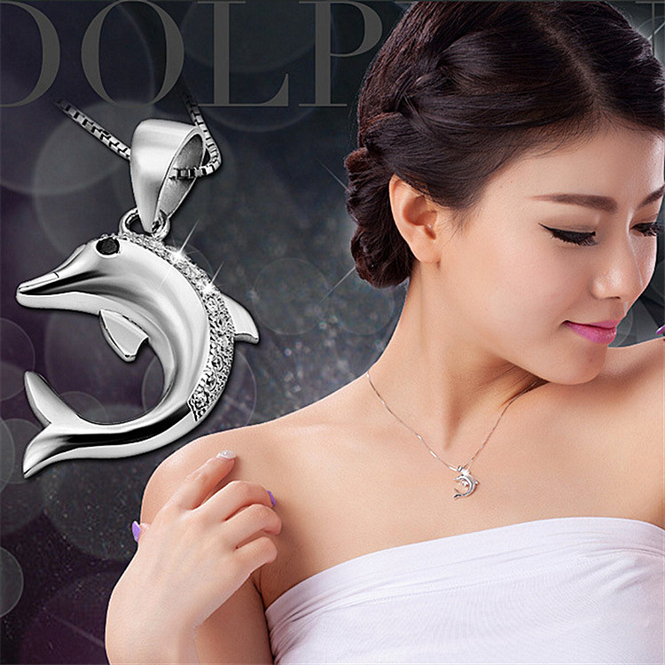 Dolphin Love Necklace