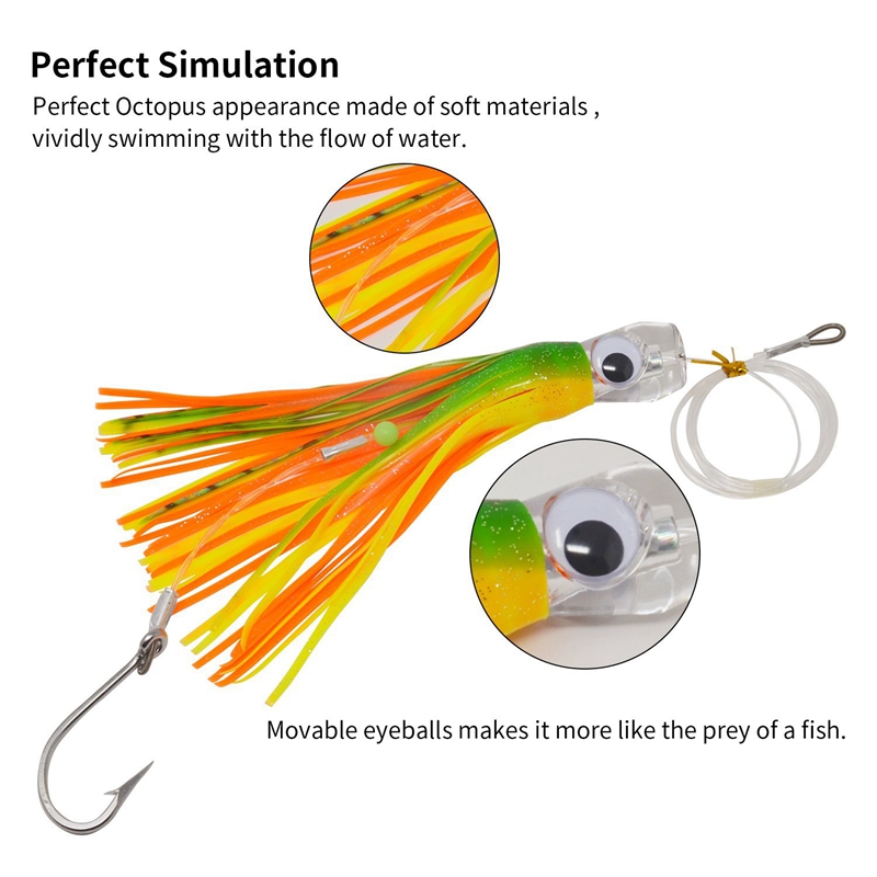 6 packs of octopus bait