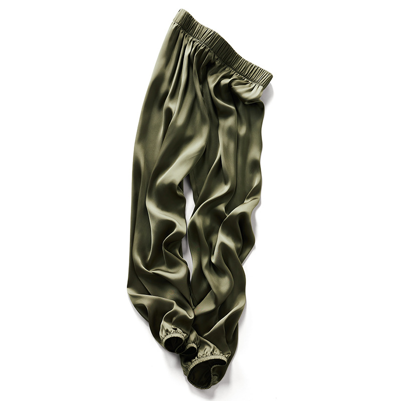 Casual wild net red trousers Olive - Shop at LoveMi