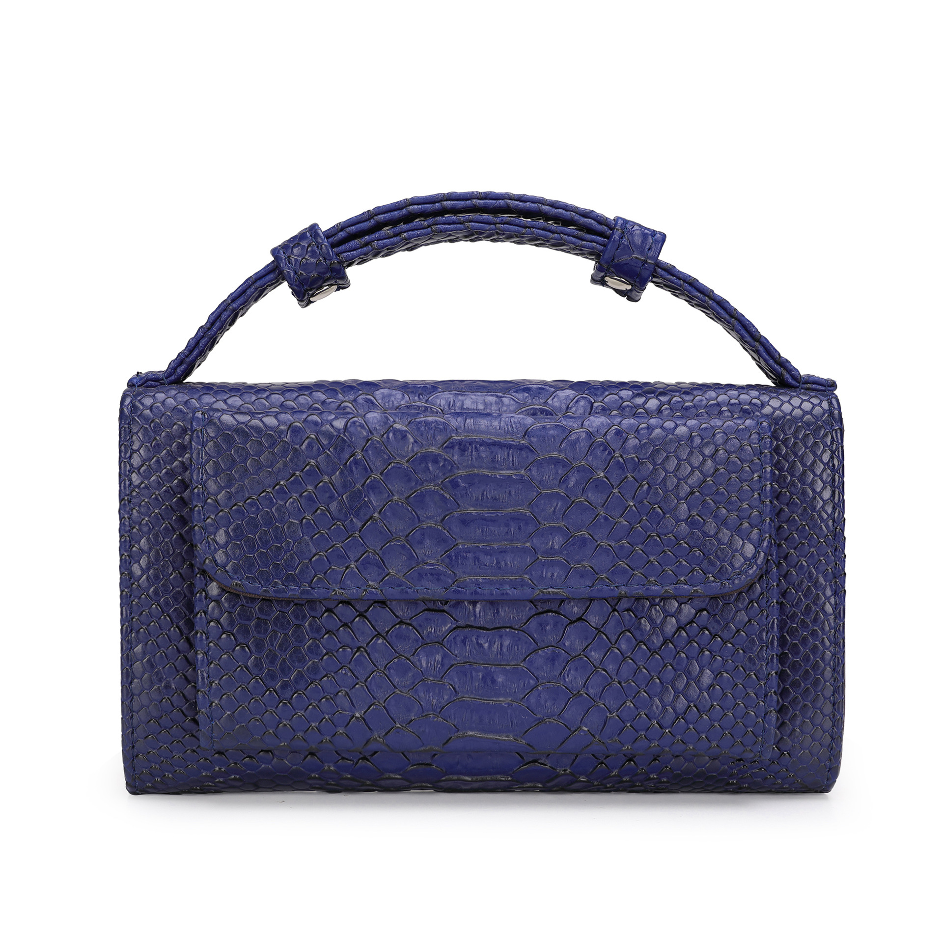 Snake print handbag