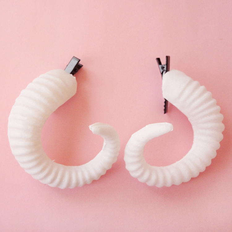 Rose Devil Horn Hairpin