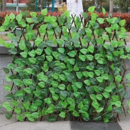 Simulation Outdoor Wooden Fence