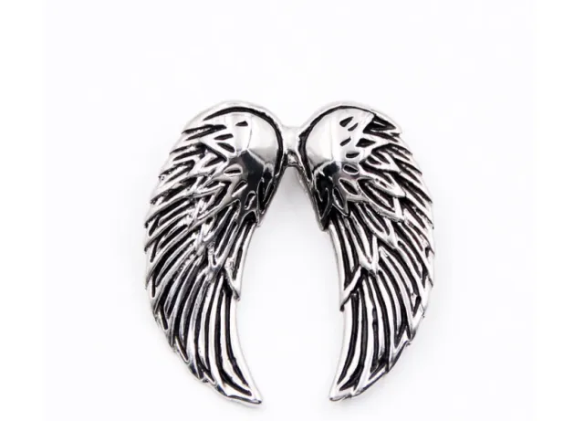 Vintage feather pendant Silver - Shop at LoveMi
