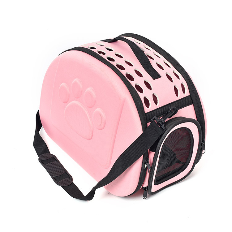 Foldable portable pet cage Pink - Shop at LoveMi
