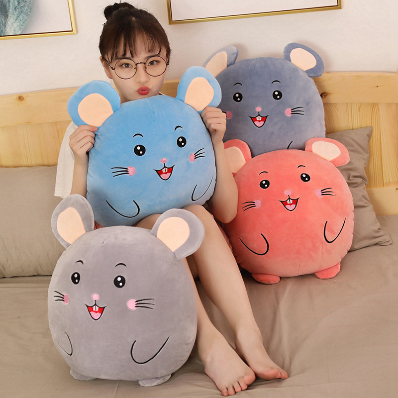 Cute Q version mouse pillow - Image 1