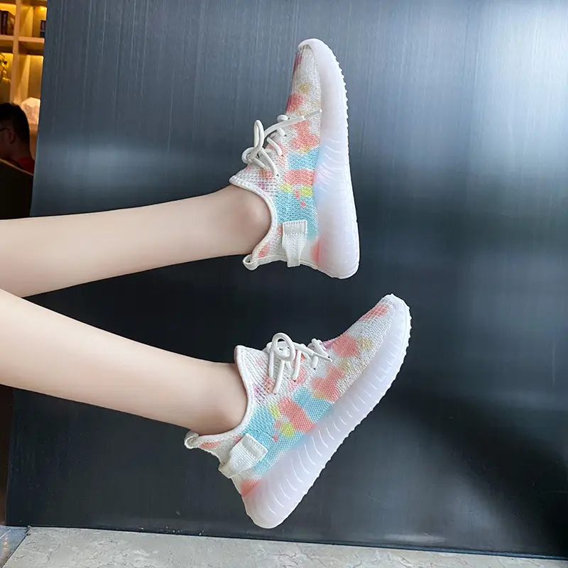Ice silk breathable old running shoes