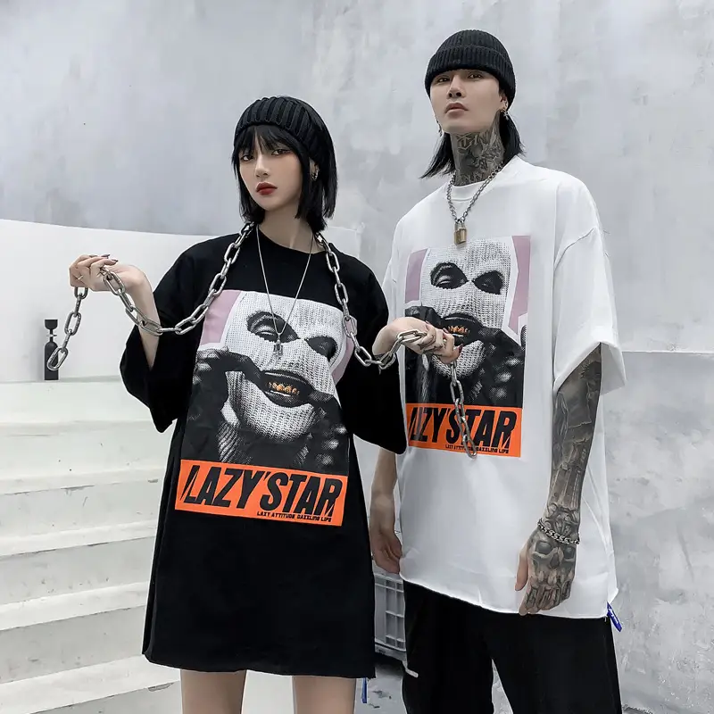 Printed teen couple outfit